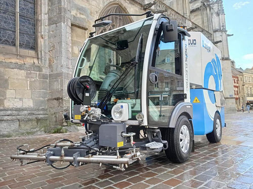 Máquina lavadora de calles de alta presión - L 2500 E - CMAR - de agua / eléctrica