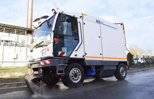 Máquina lavadora de calles de alta presión - L 6000 G - CMAR - de agua / con motor de gas