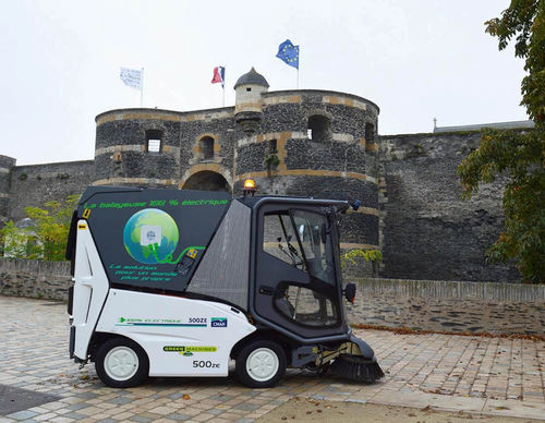 Barredora para montaje en vehículo - 500 ZE (GM5) - CMAR - eléctrica / de exterior / de hojas