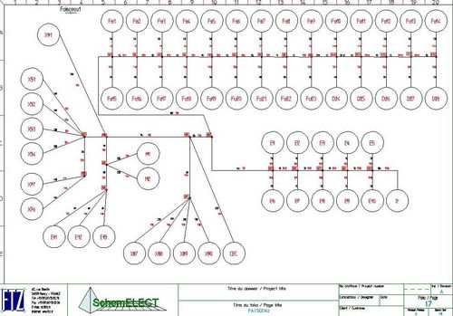 Software CAD eléctricos - SchemHARNESS - FTZ INFORMATIQUE - para diseño de haces eléctricos