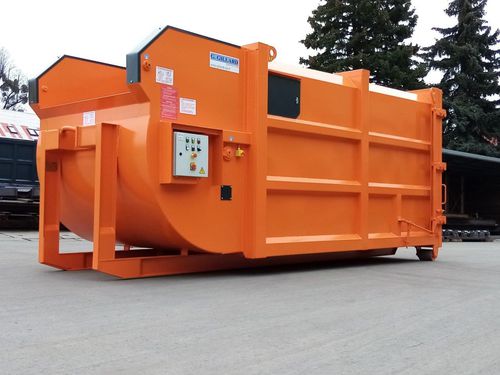 Compactador de basura orgánico - Paktor 10 - GILLARD SAS - húmedo / móvil / monobloque