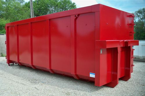 Contenedor de basura de acero - 3 series - GILLARD SAS