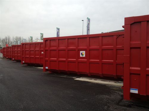 Contenedor de basura de metal - 6 series - GILLARD SAS