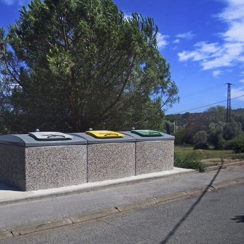 Contenedor para residuos domésticos - Semi Underground - NORD ENGINEERING SRL