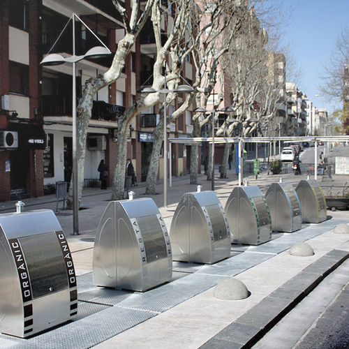 Contenedor para residuos domésticos - Underground - NORD ENGINEERING SRL - modular