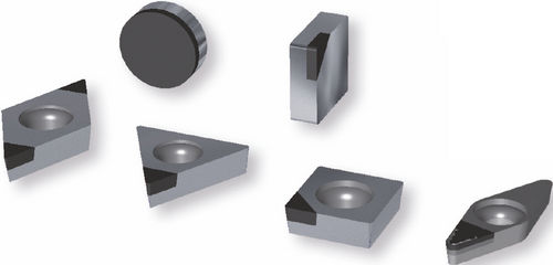 Plaquita de corte de PCD - WEISS AG - MCD / con recubrimiento CVD