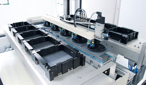 Sistema de carga de productos a granel - SCHMID - automatizado