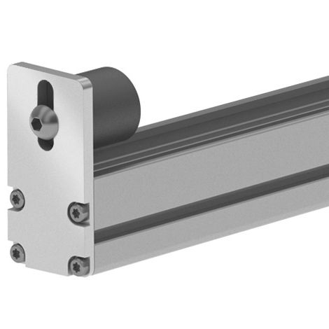 Tope amortizante de caucho - ROLPUFFER - Alváris Profile Systems GmbH - cilíndrico