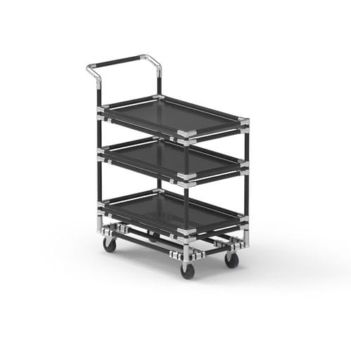 Carretilla de transporte - BeeWaTec AG - de metal / con ruedas giratorias / compacta