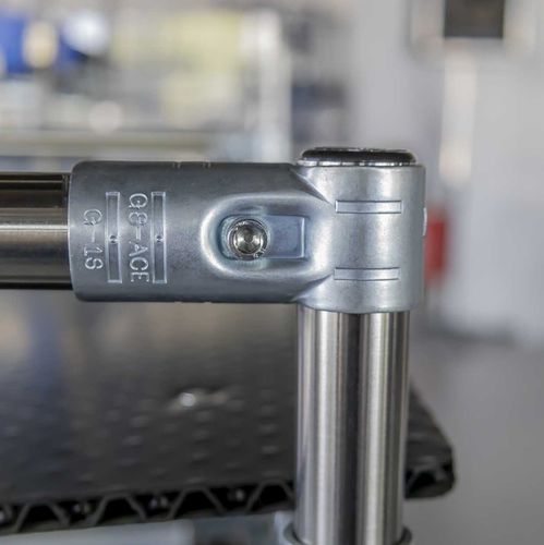 Conexión de tubo de acero galvanizado - BeeWaTec AG - en cruz / en T / de esquina