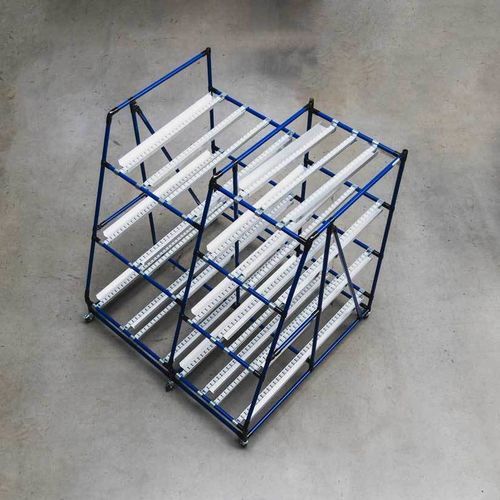 Rack de almacenamiento de aluminio - BeeWaTec AG - de acero