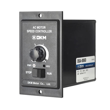 Controlador de velocidad potenciométrico - DSA - DKM Motor Co., Ltd. - AC / compacto / para panel frontal