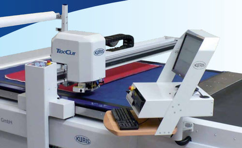 Máquina de corte de cuchilla - TexCut 25, 30, 45, 60, 70, 80 - KURIS Spezialmaschinen - para textiles / CNC