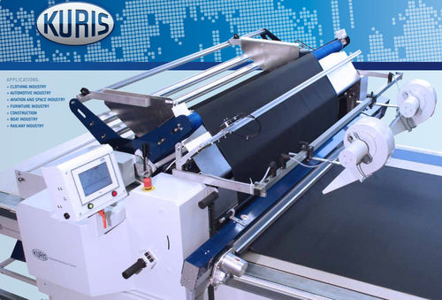 Máquina tendedora de tela automática - SHUTTLE - KURIS Spezialmaschinen