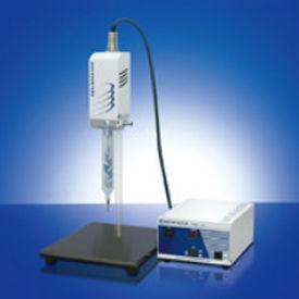 Agitador de laboratorio de hélice - MIX MASTER RMU-02/MB - Musashi Engineering, Inc. - para líquido / compacto