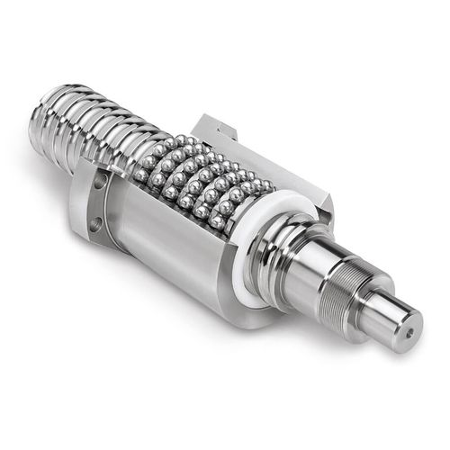 Tornillo de avance de roscado redondo - TR series - Technische Antriebselemente GmbH - trapezoidal / de acero inoxidable / de bronce
