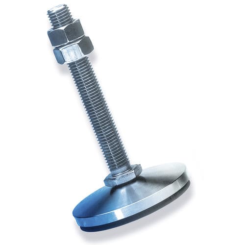Pie de máquina - MF series - Technische Antriebselemente GmbH - de acero inoxidable / roscado / fijado al suelo