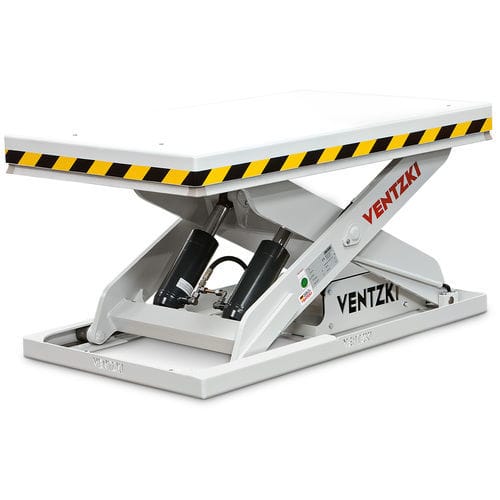 Mesa elevadora de tijera - SHT series - Ventzki Handling Systems - electrohidráulico / estacionaria / de carga