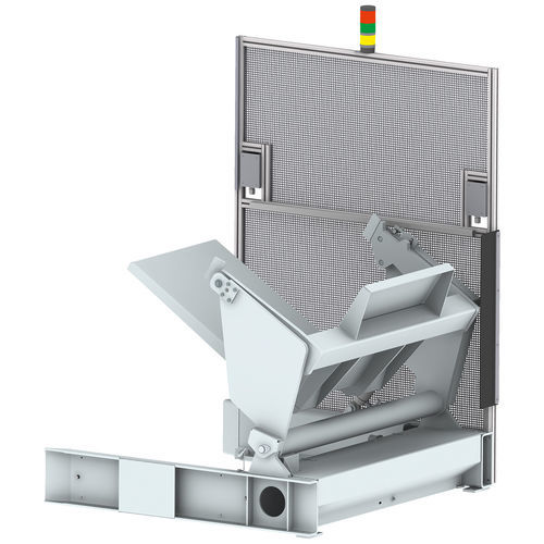 Volteador electrohidráulico - NE 330 - Ventzki Handling Systems - de cajas / de metal / fijo