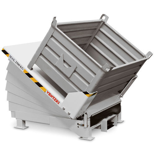 Volteador electrohidráulico - NE 3 series - Ventzki Handling Systems - hidroneumático / de cajas / fijo
