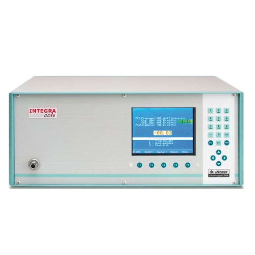 Aparato de pruebas de caudal - INTEGRA DF1/DFM  - Dr. Wiesner - automático / controlado por PLC / industrial