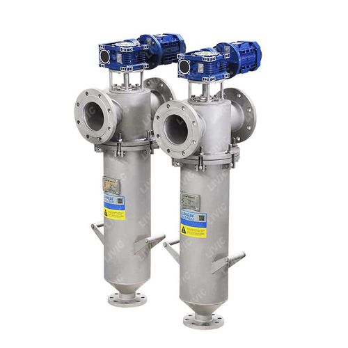Filtro de agua - DFX series - Shanghai LIVIC Filtration System Co., Ltd. - con cesta / autolimpiante / de gran eficacia