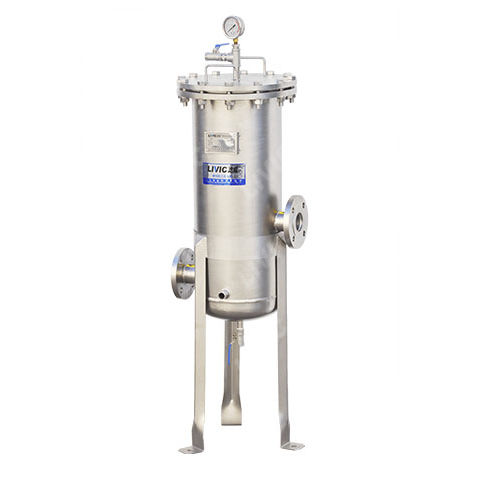 Filtro de líquido - CF series - Shanghai LIVIC Filtration System Co., Ltd. - de cartucho / de acero inoxidable / de alta eficacia