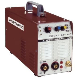 Soldadora MMA - POCKI 141 HF - WELDTRONIC SRL - TIG / monofásica / pulsada DC