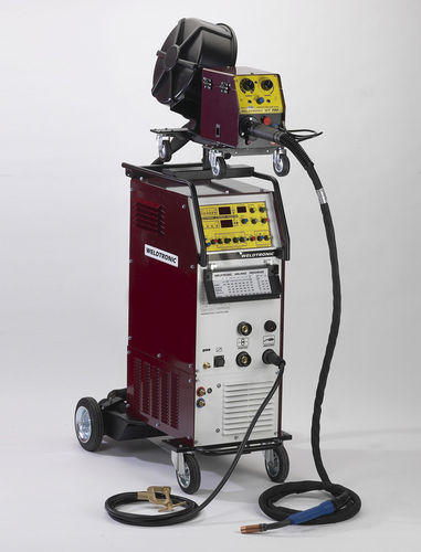 Soldadora MMA - SYNERTECH 6004 - 8004 DIGIT - WELDTRONIC SRL - TIG / MIG-MAG / trifásica