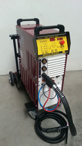 Soldadora MMA - POCKI DSP 300 - WELDTRONIC SRL - TIG / trifásica / móvil