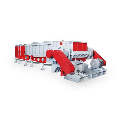 Destrozador primario - EPS series - ENMA Granulator (China) Co.,Ltd - de 1 eje / de metal / residuos sólidos a granel