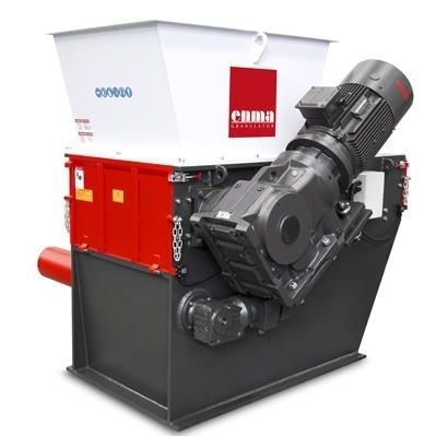 Destrozador primario - ELS series - ENMA Granulator (China) Co.,Ltd - de 1 eje / de metal / residuos sólidos a granel