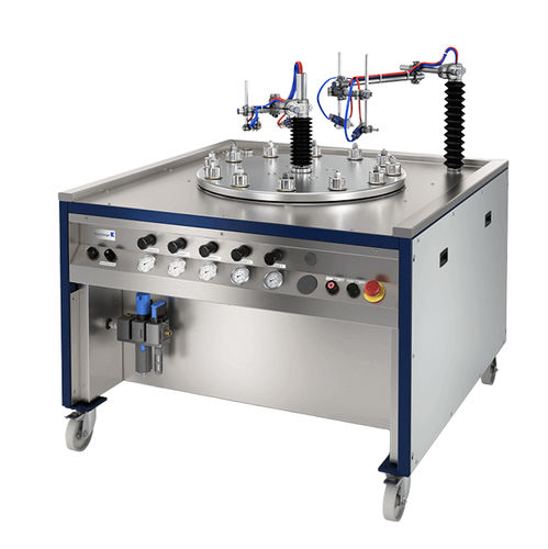 Mesa giratoria horizontal - R 703 - Krautzberger - para aplicaciones de pintura / automática