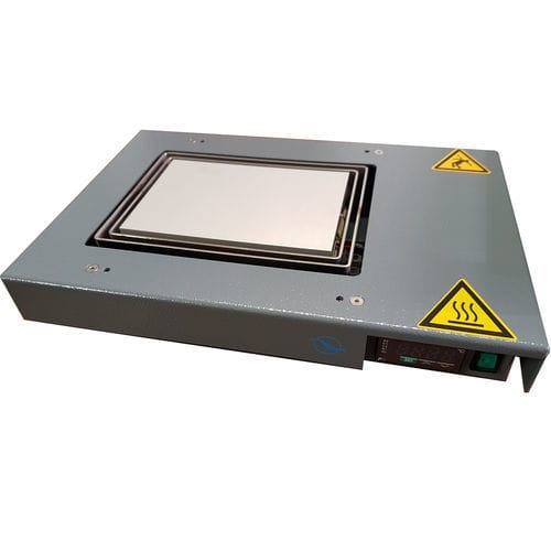Placa calefactora para tratamientos térmicos - VAGUES SERVICES - de soldadura / compacta / a medida