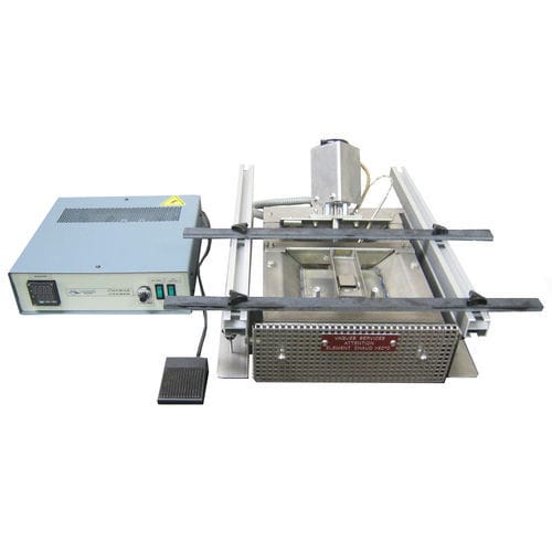 Máquina de soldadura blanda selectiva de miniola - MV 100 - VAGUES SERVICES - para componentes electrónicos / para PCB / compacta
