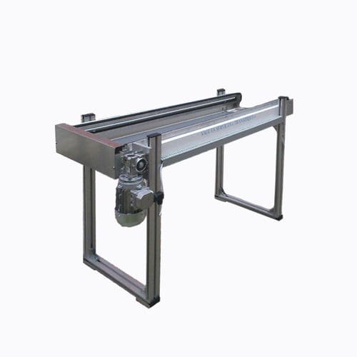 Transportador de banda - VAGUES SERVICES - de aluminio