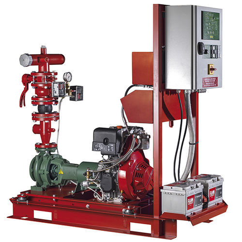 Grupo contra incendios automático - 1 KDN Compact EN 12845 - DAB