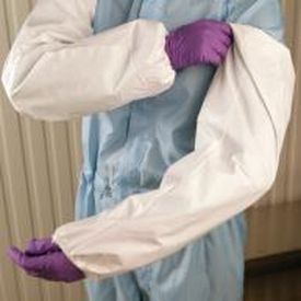 Cubrebrazo de protección química - Dastex - de Tyvek® / unisex / verde