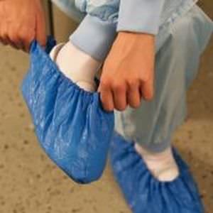 Cubrezapatos antiestático - Dastex - para sala blanca / unisex / blanco