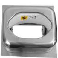 Cubo de basura de acero inoxidable - PACTO SAFE 4.0 - Dastex - para residuos médicos