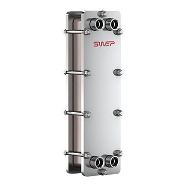 Intercambiador de calor de placas soldadas con níquel - B28 H-Pressure - SWEP International - líquido-líquido / de acero inoxidable / de alta eficacia