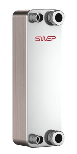 Intercambiador de calor de placas brasadas - B26 - SWEP International - líquido-líquido / de acero inoxidable / de cobre