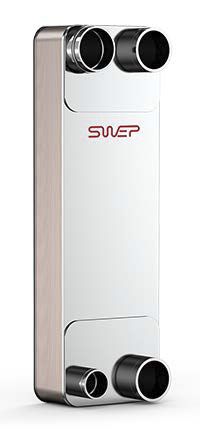 Intercambiador de calor de placas brasadas - B500T - SWEP International - líquido-líquido / de acero inoxidable / de cobre