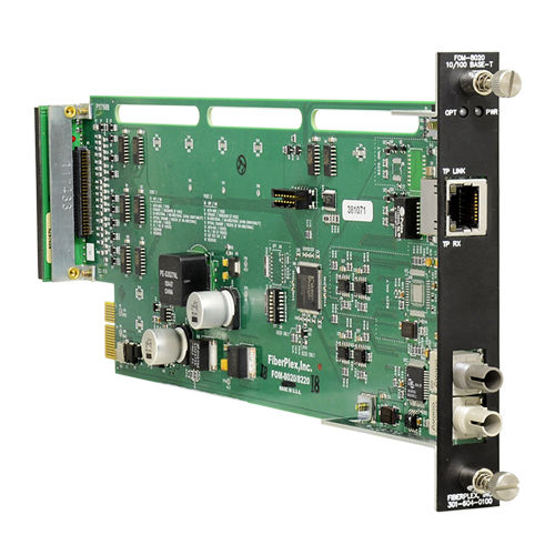 Multiplexor tarjeta - FOM-8020 - FiberPlex Technologies, LLC - de fibras ópticas / de alta densidad