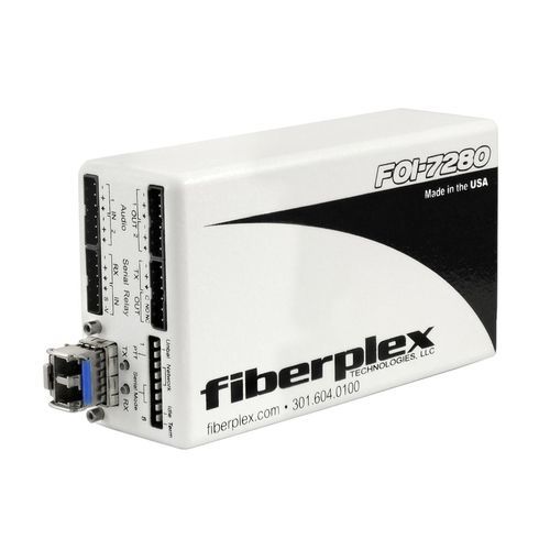 Transceptor para fibra óptica - FOI-7280 - FiberPlex Technologies, LLC - bidireccional / analógico