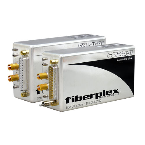 Convertidor de comunicaciones - FOI-4451 - FiberPlex Technologies, LLC - en serie / de fibras ópticas / RS422