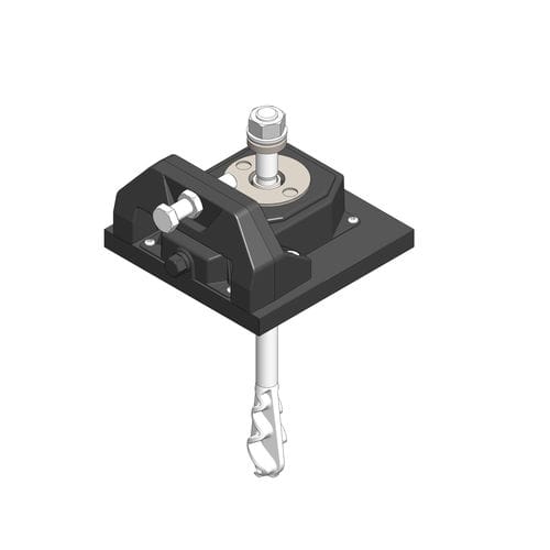 Cuña de nivelación ajustable - DK-2 M20 x 400 SA - NIVELL - de varilla roscada con tornillería / de precisión