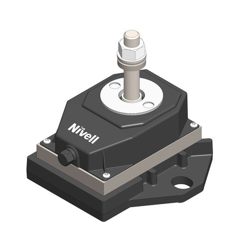 Cuña de nivelación ajustable - DK-2/10 + AP 10x10, M20x95 (190) - NIVELL - de varilla roscada con tornillería / de precisión