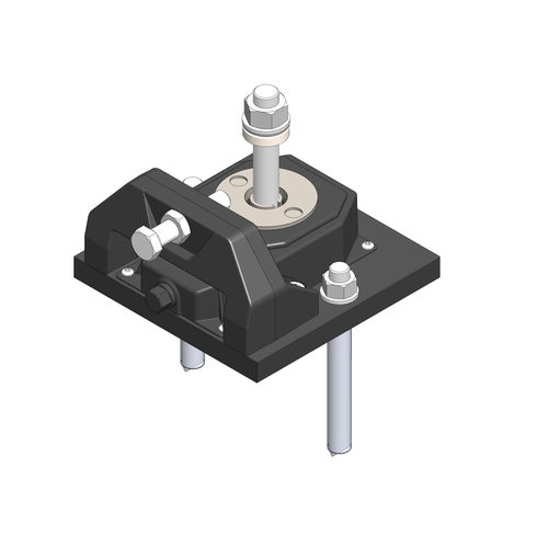 Cuña de nivelación ajustable - DK-2 SA M20x100 (125) - NIVELL - de precisión