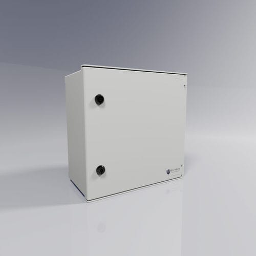 Armario eléctrico de distribución - BRES-44 - SAFYBOX URIARTE - montado en poste / de pared / de poliéster reforzado por fibra de vidrio